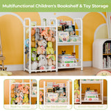 3 Tier Kids Bookshelf and Toy Storage