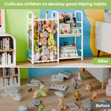 3 Tier Kids Bookshelf and Toy Storage