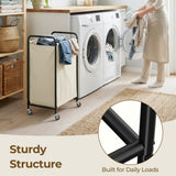 Slim Laundry Hamper with Wheels