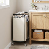 Slim Laundry Hamper with Wheels