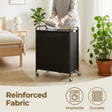 Slim Laundry Hamper with Wheels