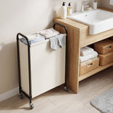 Slim Laundry Hamper with Wheels