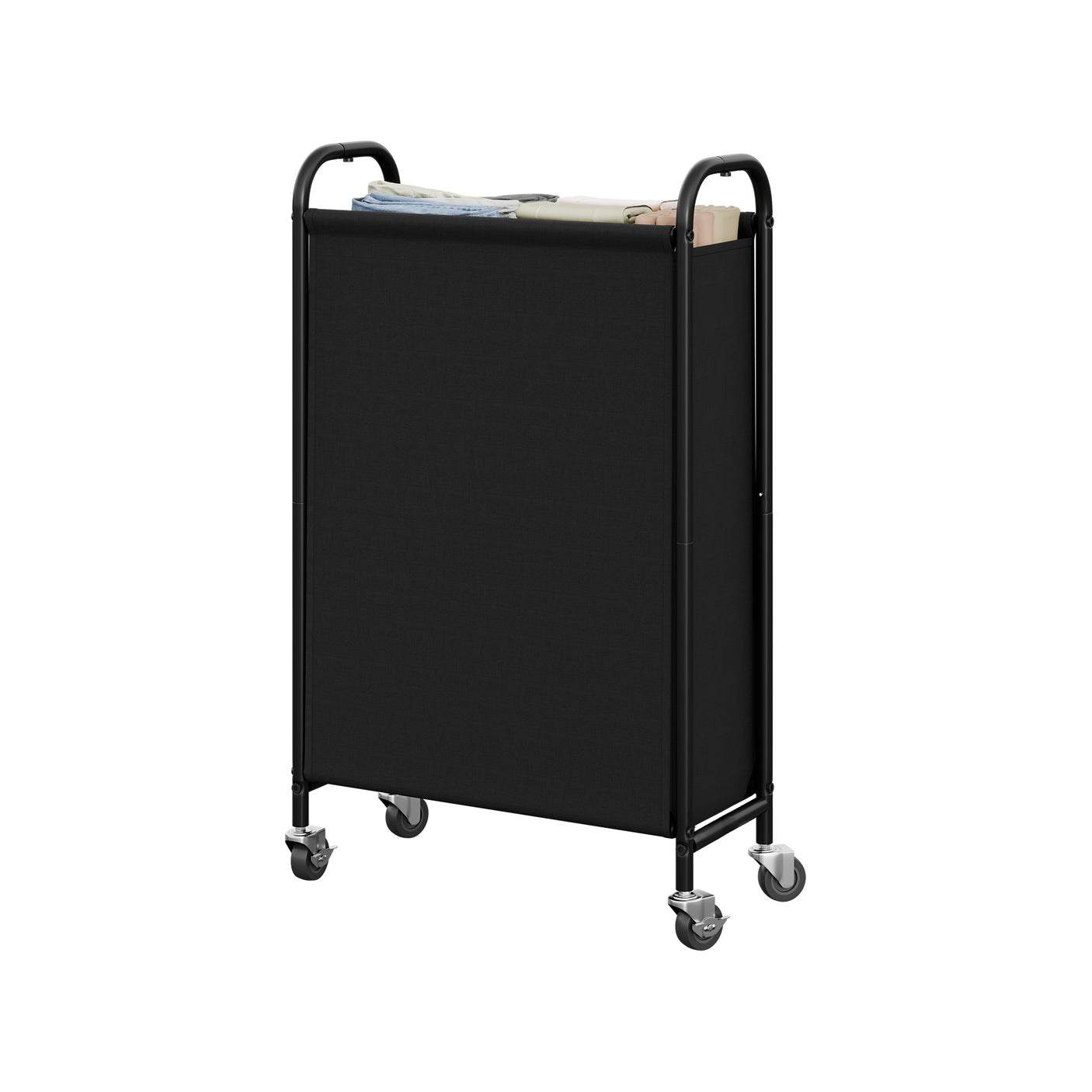 Slim Laundry Hamper with Wheels