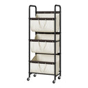 3 Tier Laundry Sorter with Wheels