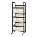3 Tier Laundry Sorter with Wheels