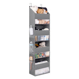 🍀4-Shelf Over Door Hanging Organizer