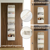 6-Shelf Separable Over-the-door Hanging Organizer