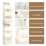 6-Shelf Separable Over-the-door Hanging Organizer