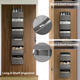 6-Shelf Separable Over-the-door Hanging Organizer