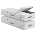 Underbed Organizer with Flid-Top Lid，2 Pack
