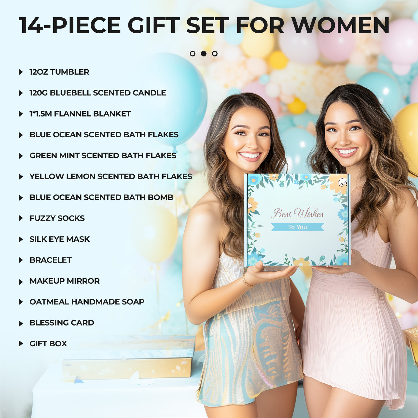 14-Piece Gifts Set for Women, GRANNY SAYS · Blue