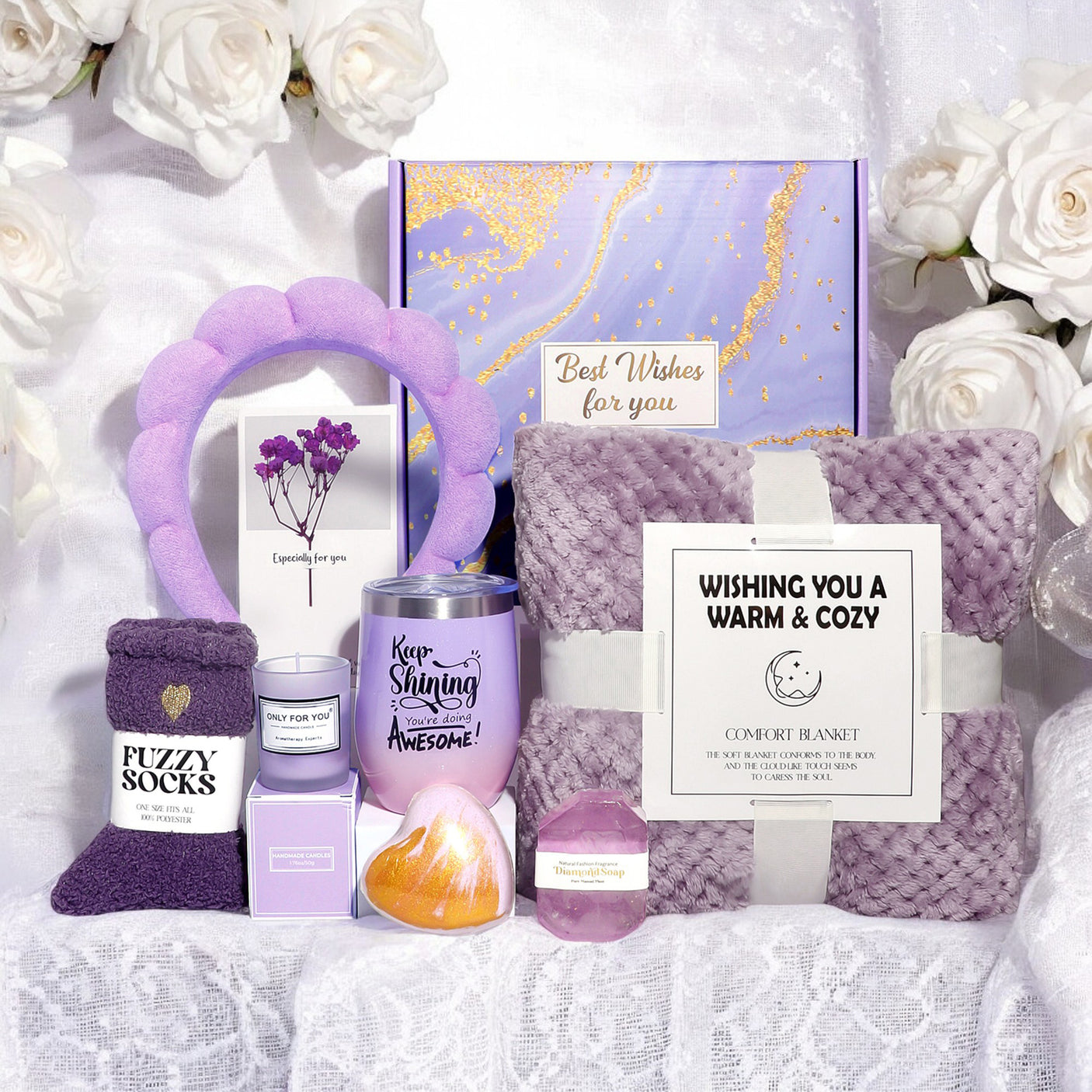 9-Piece Gifts Set for Women, GRANNY SAYS · Purple