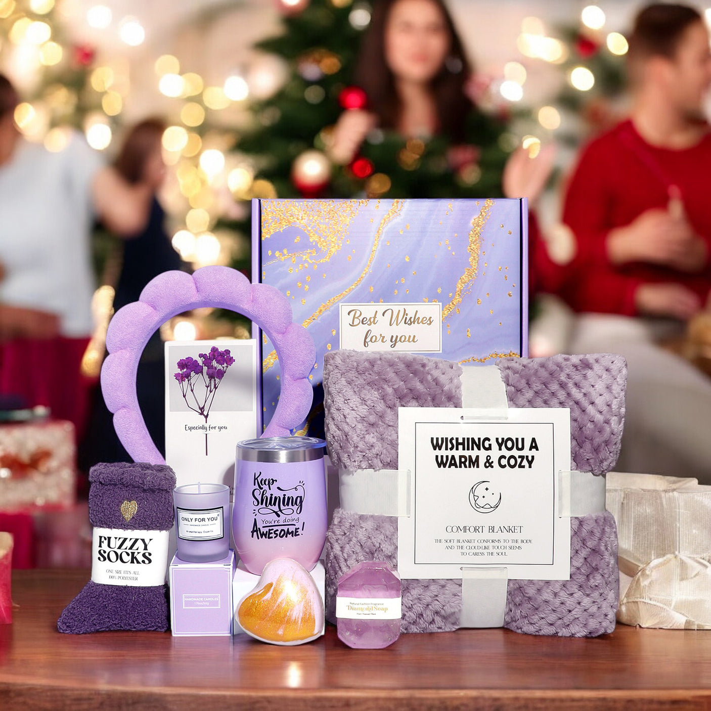 9-Piece Gifts Set for Women, GRANNY SAYS · Purple