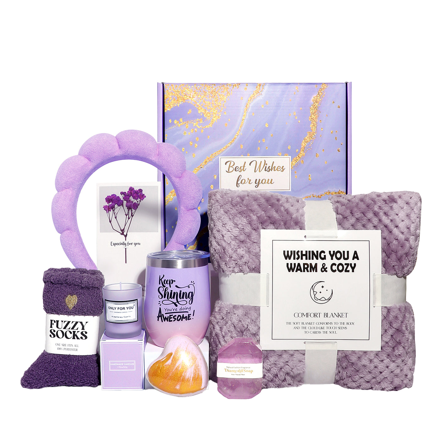 9-Piece Gifts Set for Women, GRANNY SAYS · Purple