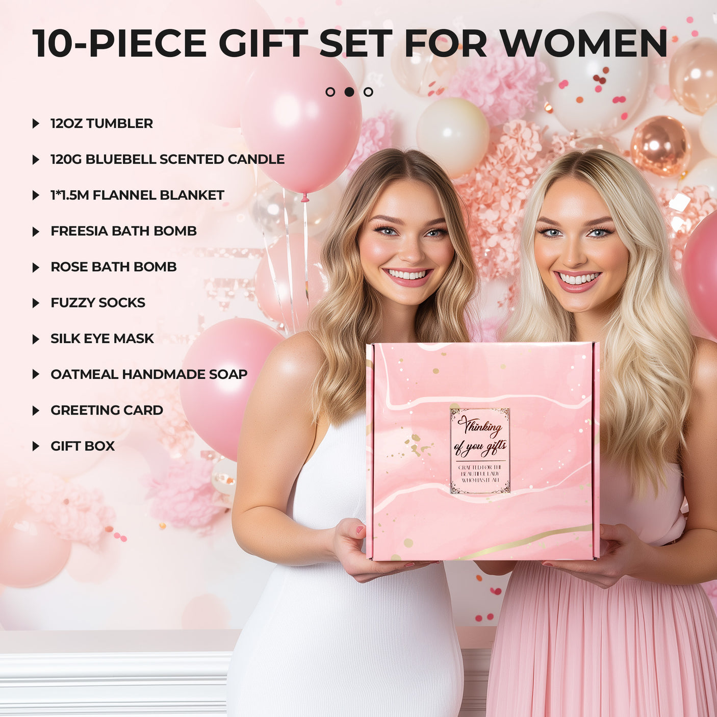 10-Piece Gifts Set for Women, GRANNY SAYS · Pink