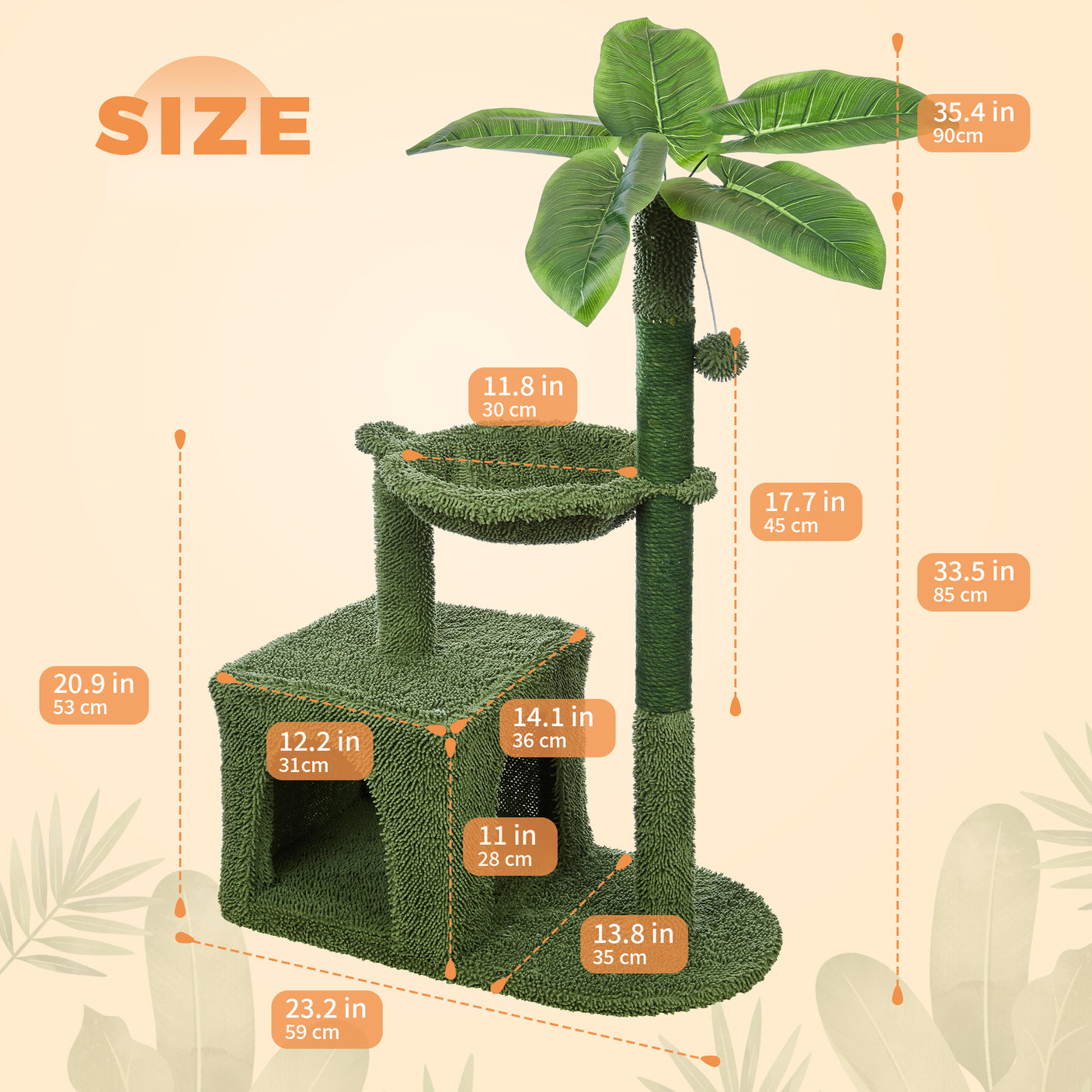 35-Inch Cat Tree