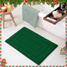 Christmas Red & Green Bath Rug