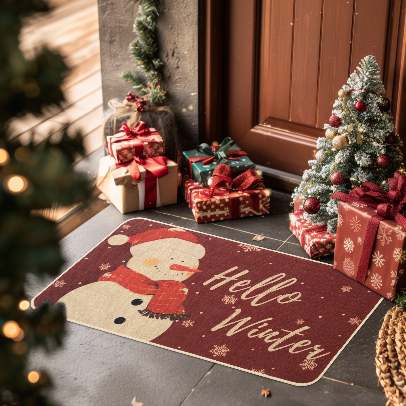 Christmas Door Mat