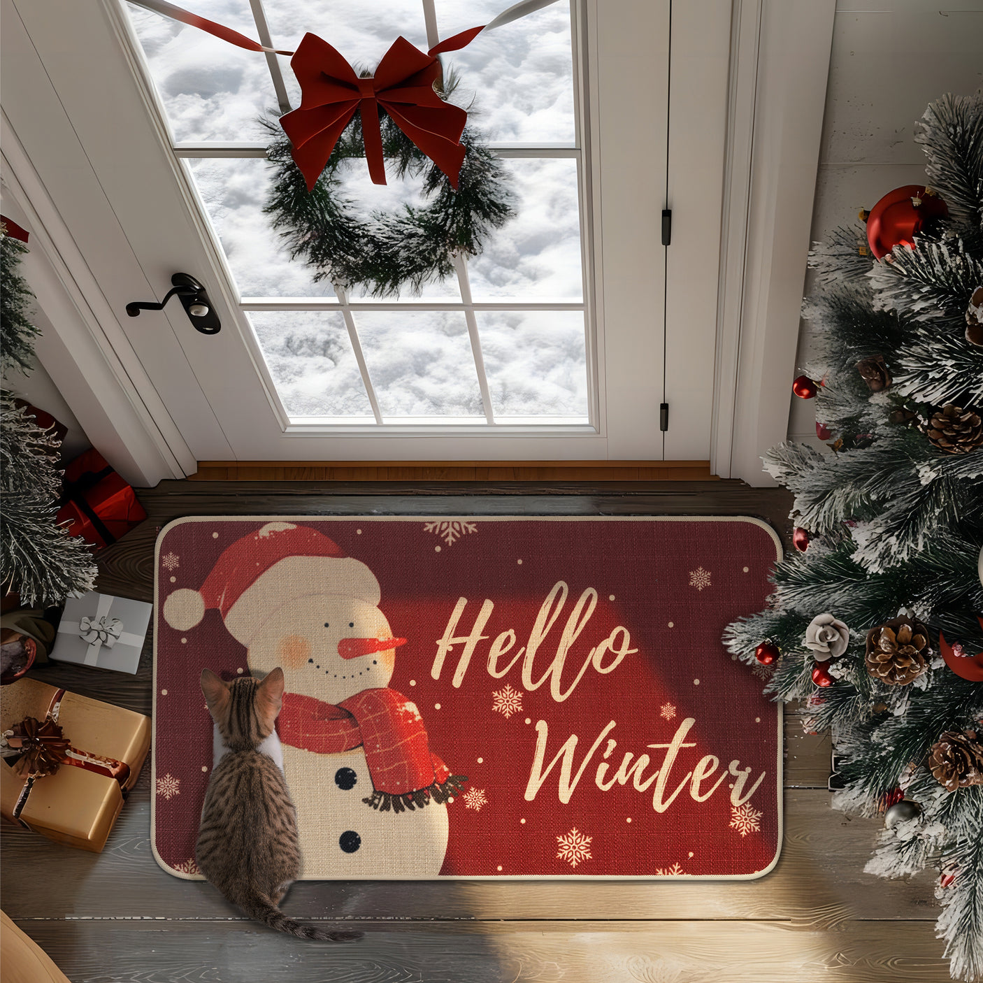 Christmas Door Mat