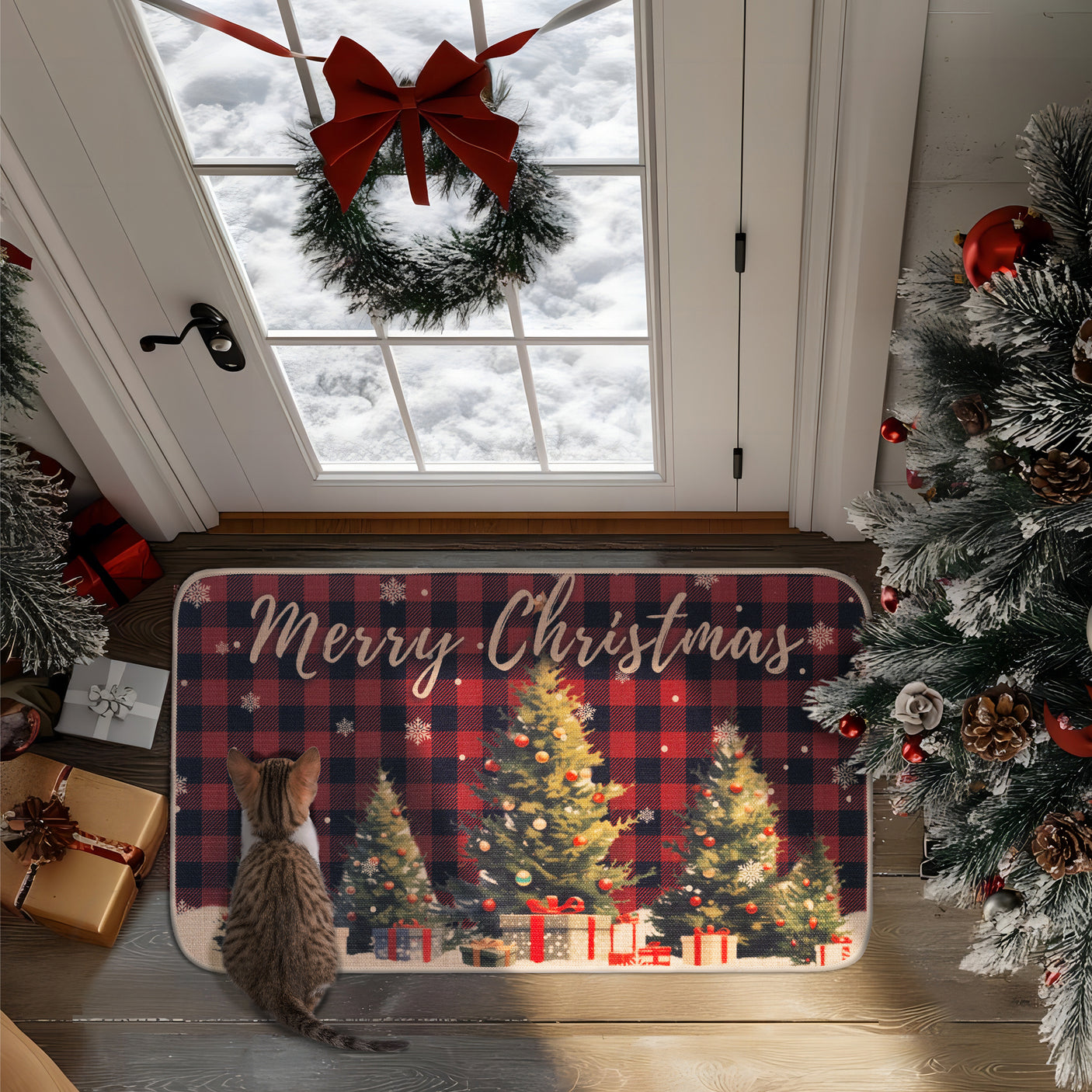 Christmas Door Mat