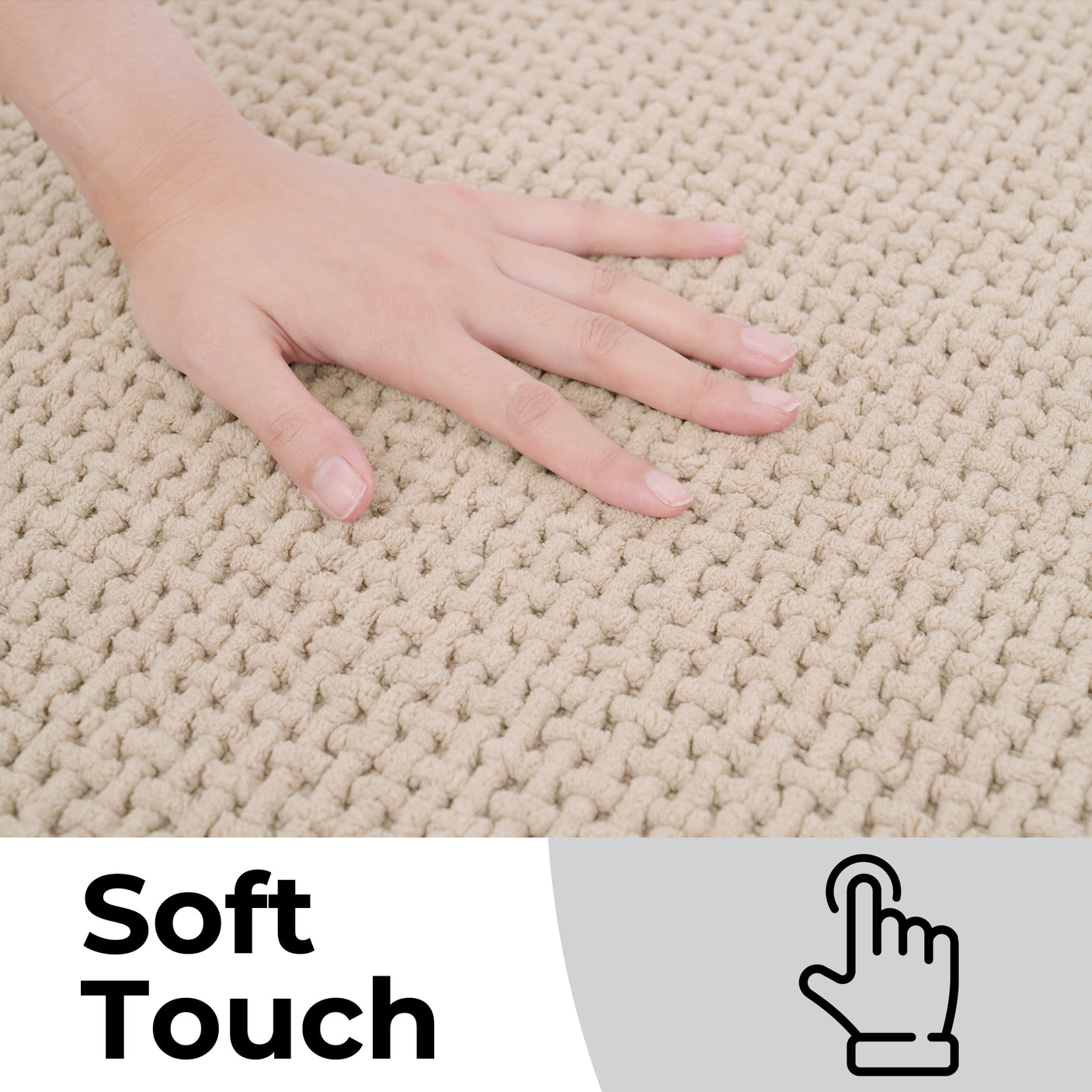 Soft Chenille Bathroom Rug