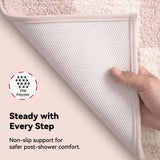 Checkered Bathroom Rugs