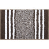 Shaggy Striped Bath Mat – Choose from 4 Colors