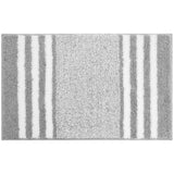 Shaggy Striped Bath Mat – Choose from 4 Colors