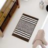 Shaggy Striped Bath Mat – Choose from 4 Colors