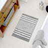 Shaggy Striped Bath Mat – Choose from 4 Colors