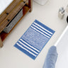 Shaggy Striped Bath Mat – Choose from 4 Colors