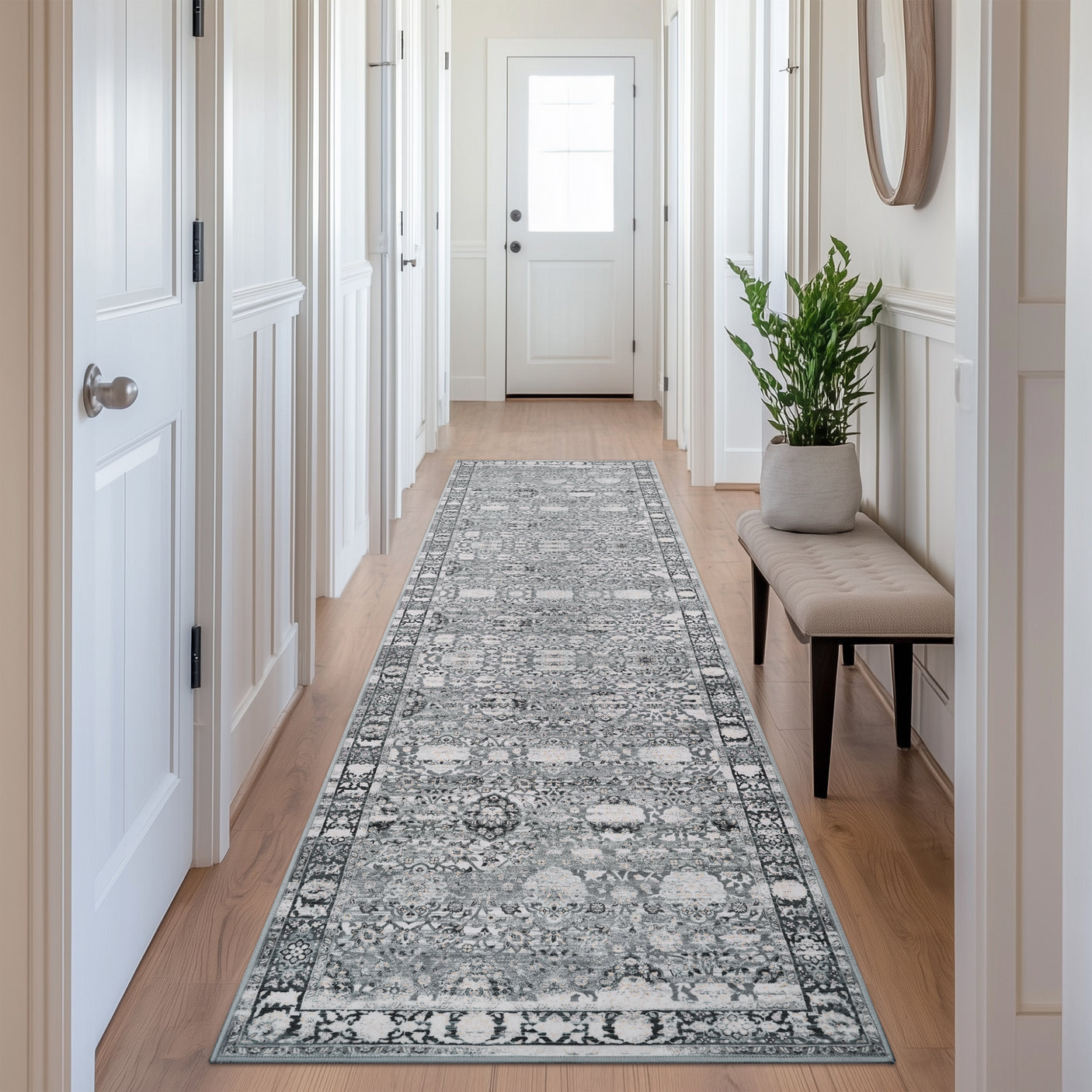 Runner Rug for Hallways, 2'x6' / 2'x8'