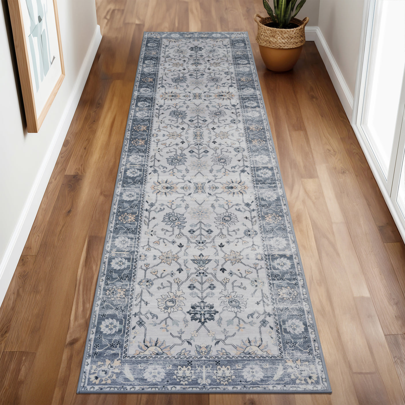 Runner Rug for Hallways, 2'x6' / 2'x8'