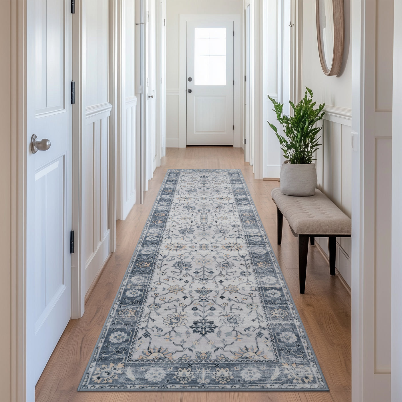 Runner Rug for Hallways, 2'x6' / 2'x8'