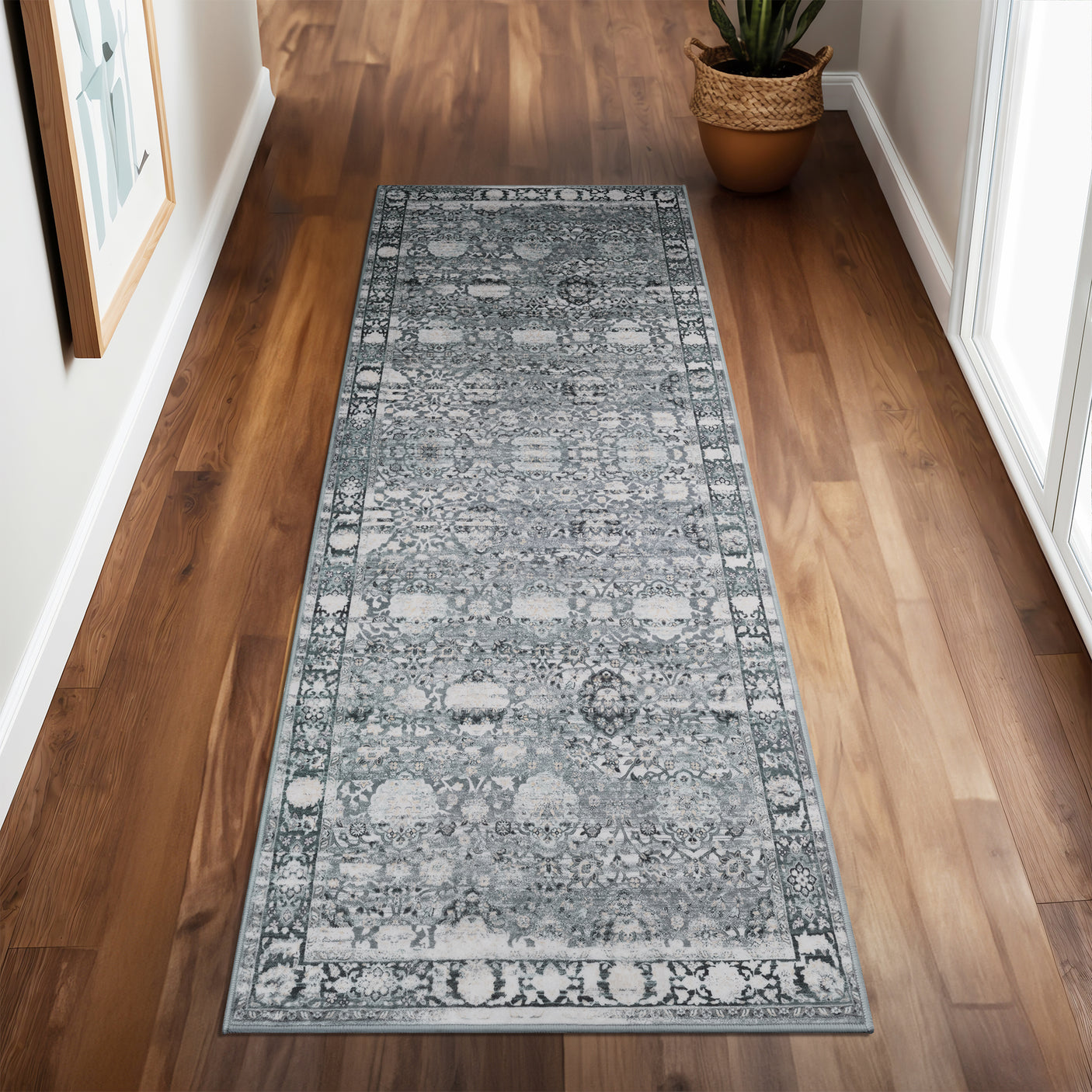 Runner Rug for Hallways, 2'x6' / 2'x8'