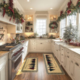 Pack of 2 - Christmas Kitchen Mat