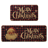 Pack of 2 - Christmas Kitchen Mat