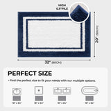 Microfiber Bath Mats - 3 color for 2 sizes