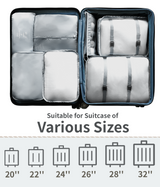 Packing Cubes, 8 in 1 Set