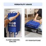 3-Shelf Portable Hanging Packing Organizer