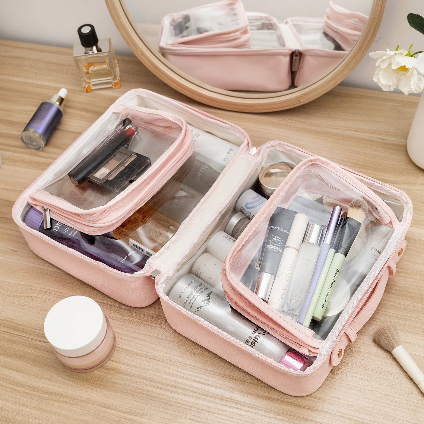 TSA-approved Clear Toiletry Bag