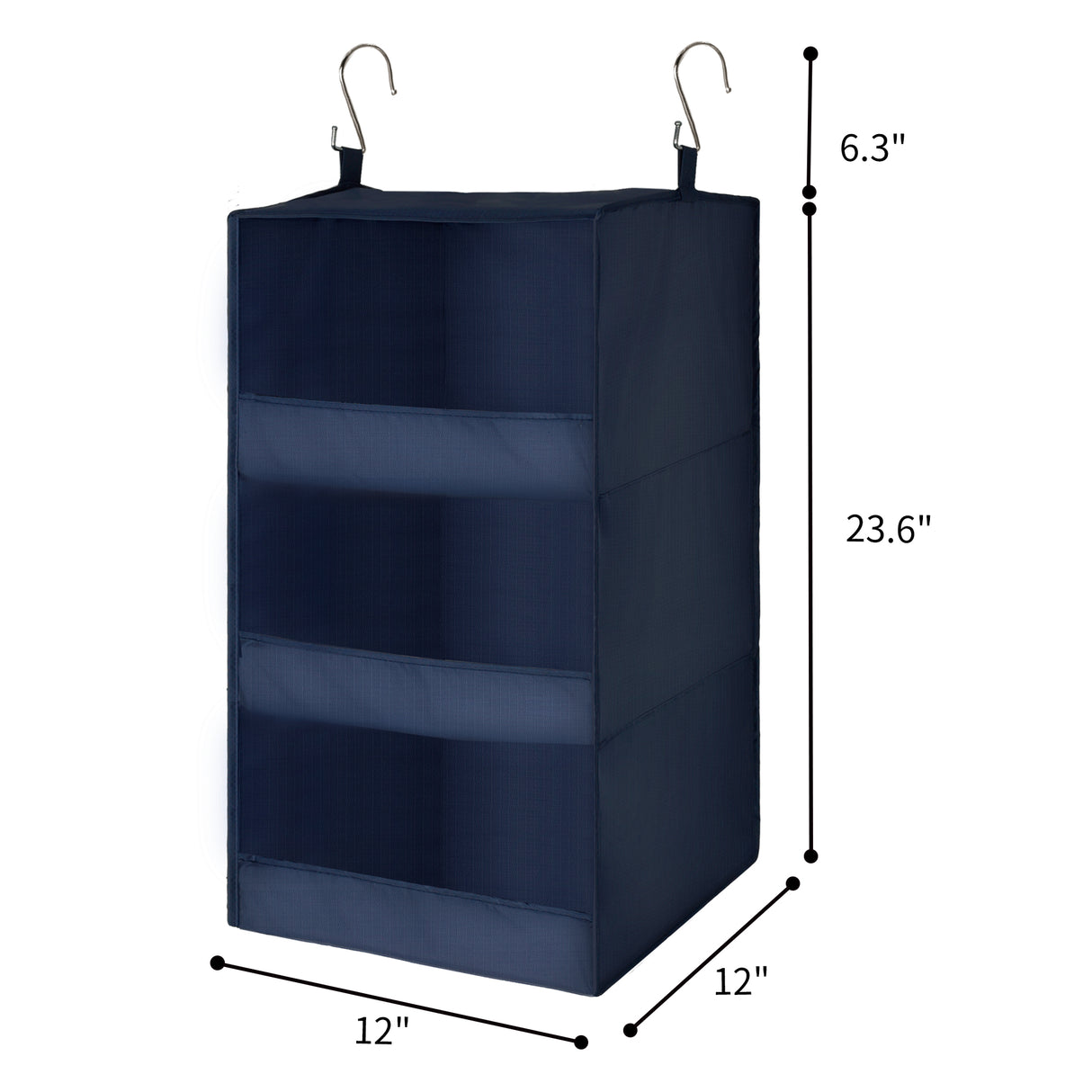 🍀3-Shelf Hanging Closet Organizer