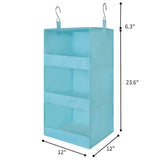 3-Shelf Collapsible Hanging Closet Organizer